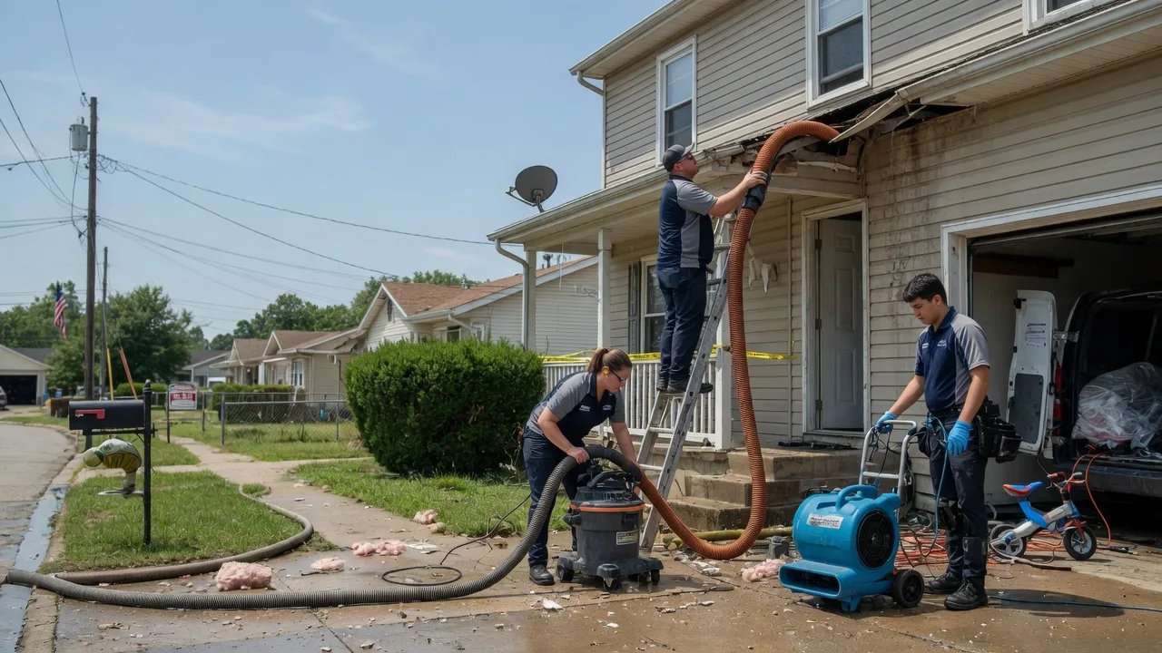 Water Damage Restoration in Freeport, IL near me